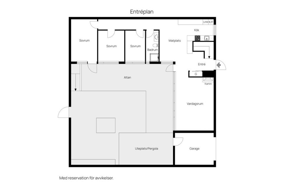 Radhus, Vallmoliden 3, Söndrum, Halmstad