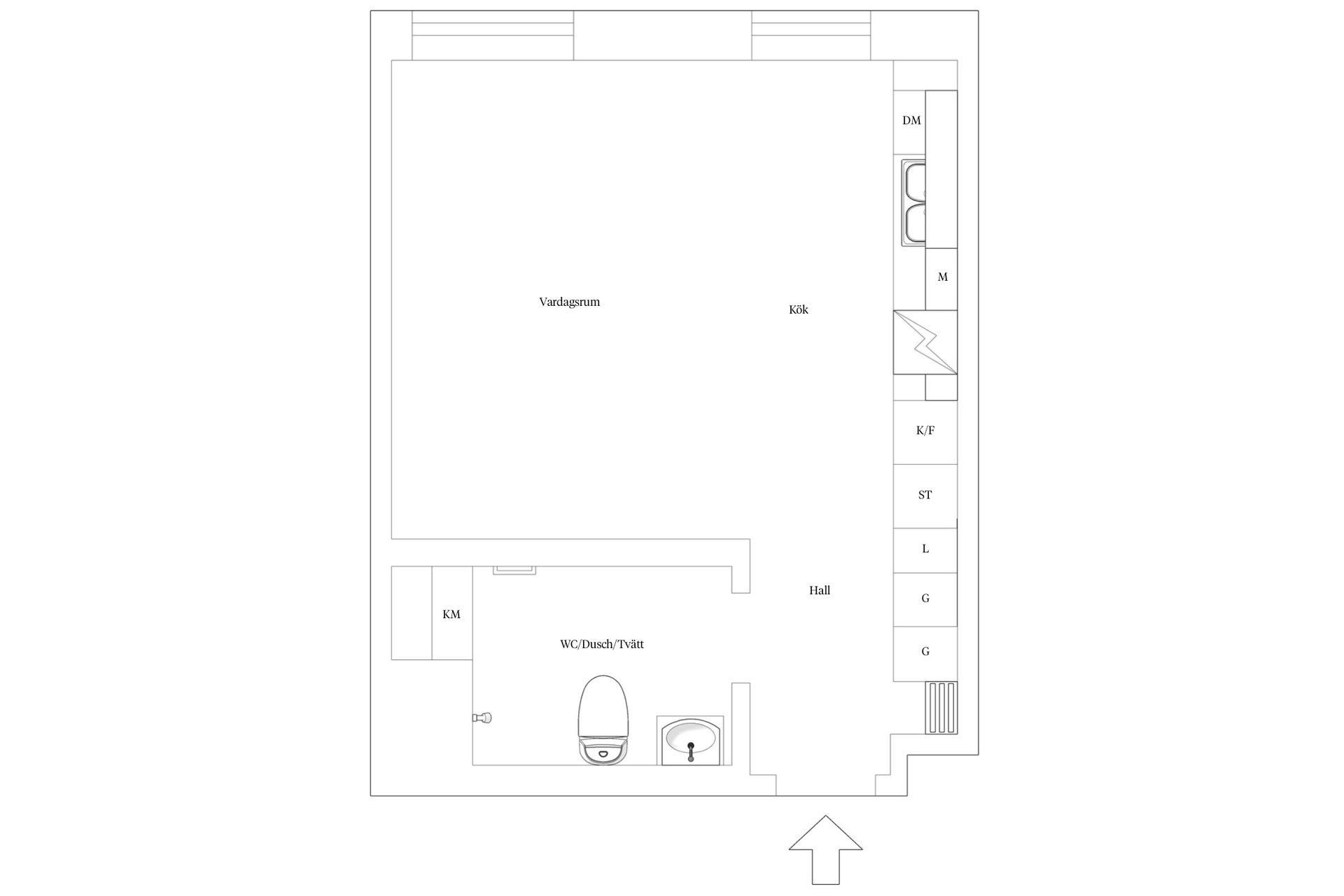 Bostadsrätt, Lindholmsallén 24C, Lindholmen, Göteborg