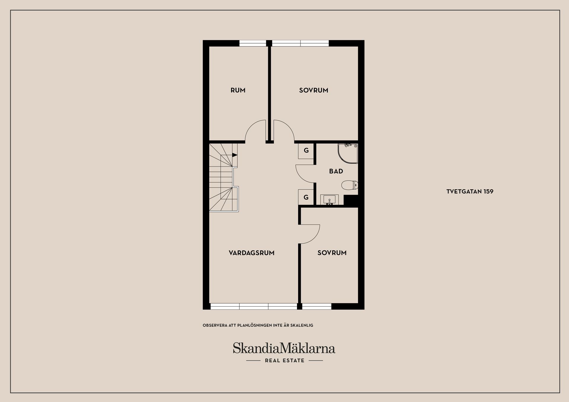 Radhus, Tvetgatan 159, Tveten, Kungälv