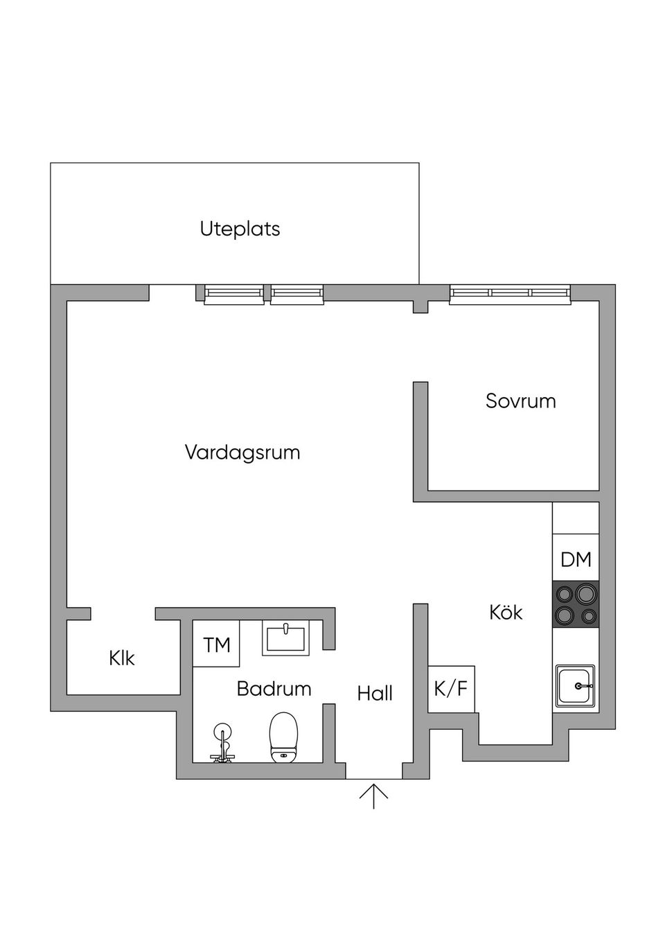 Bostadsrätt, Furusundagatan 4, Gärdet, Stockholm