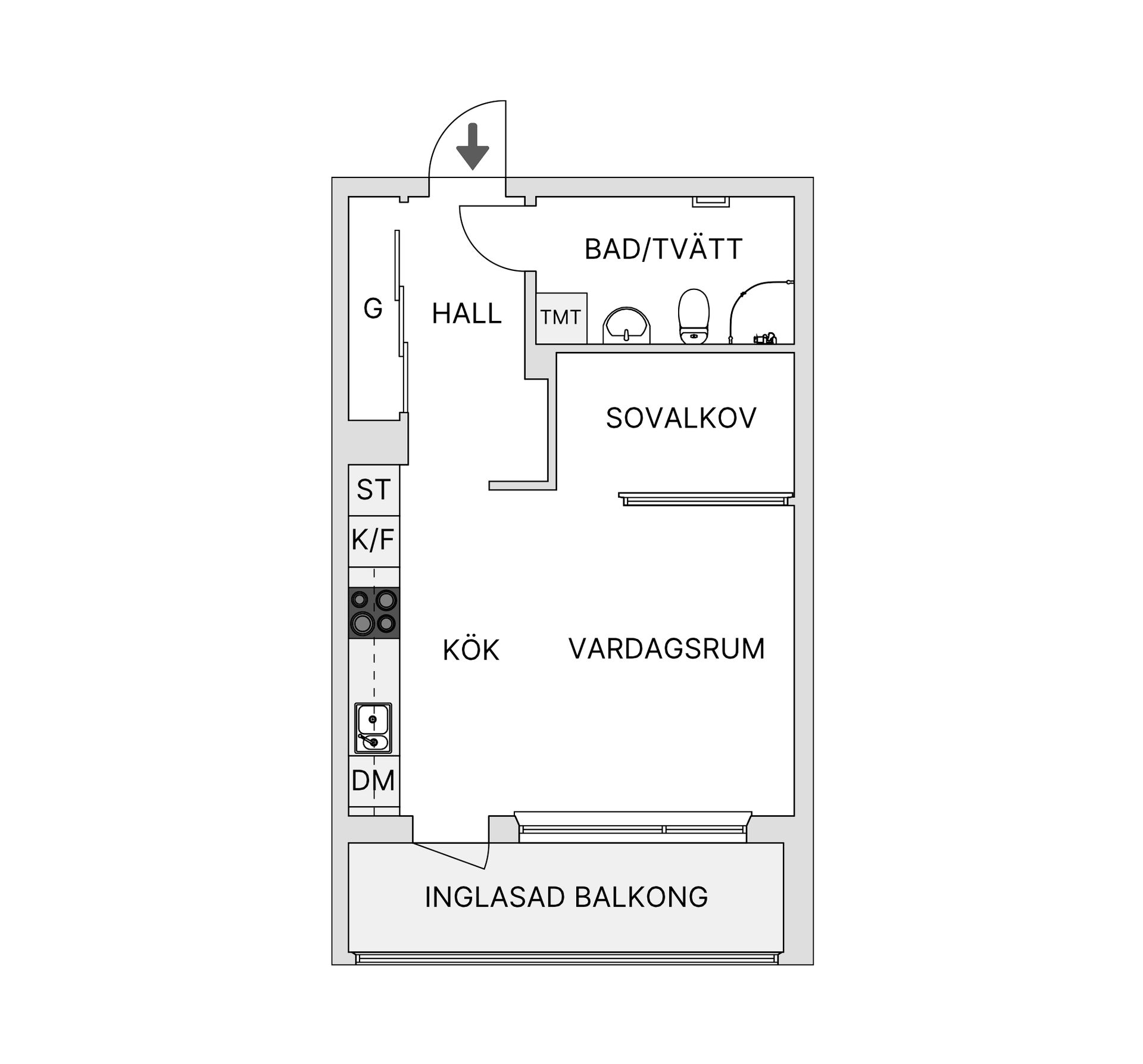 Bostadsrätt, Östra Eriksbergsgatan 87, Eriksberg, Göteborg