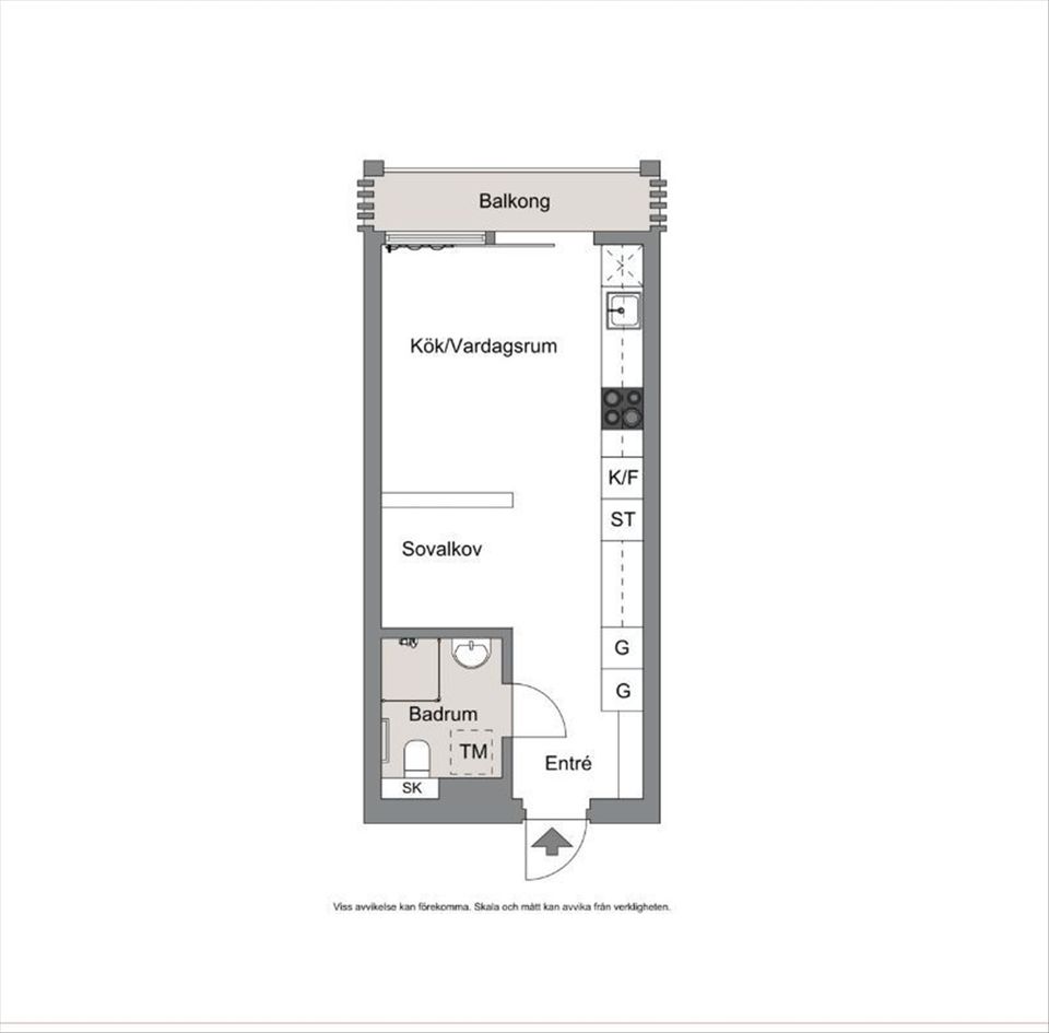 Bostadsrätt, Fyrisvallsgatan 10A, Luthagen, Uppsala