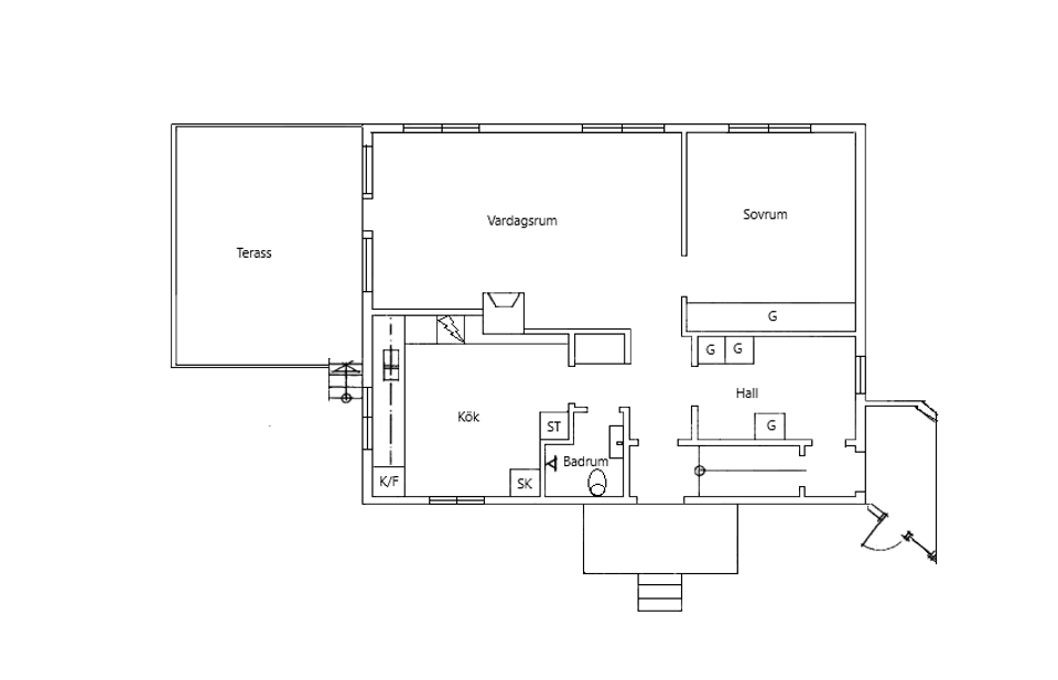 Villa, Norra Åbyn 68, Skellefteå