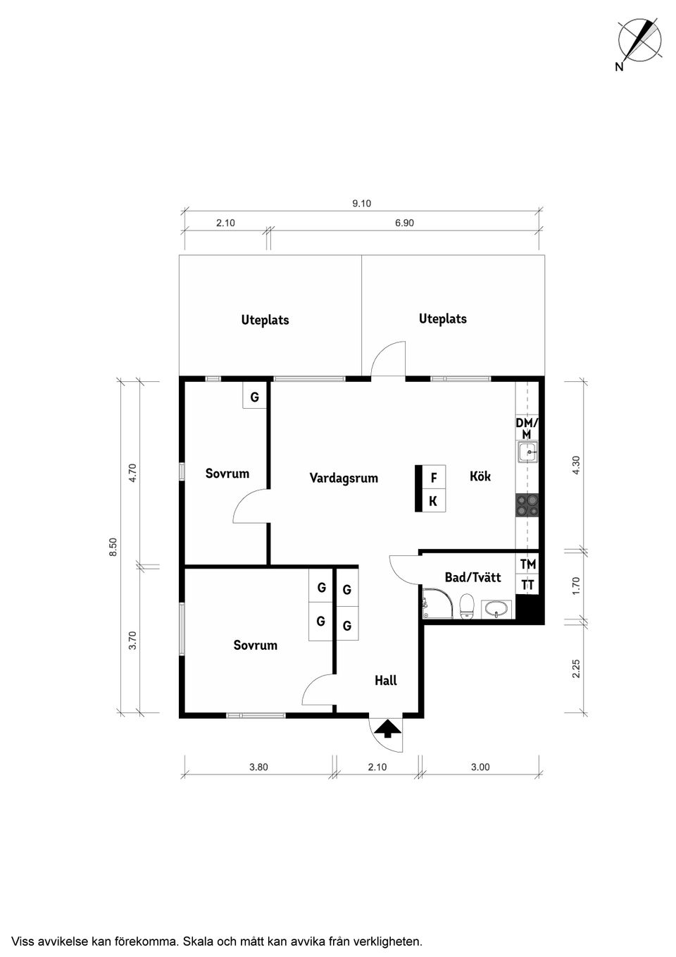 Bostadsrätt, Fräntorpsgatan 80, Björkekärr / Fräntorp, Göteborg