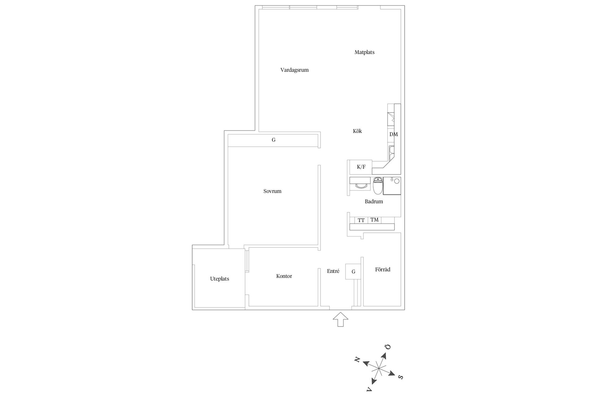 Bostadsrätt, Bygatan 1, Dammsvedjan, Borås