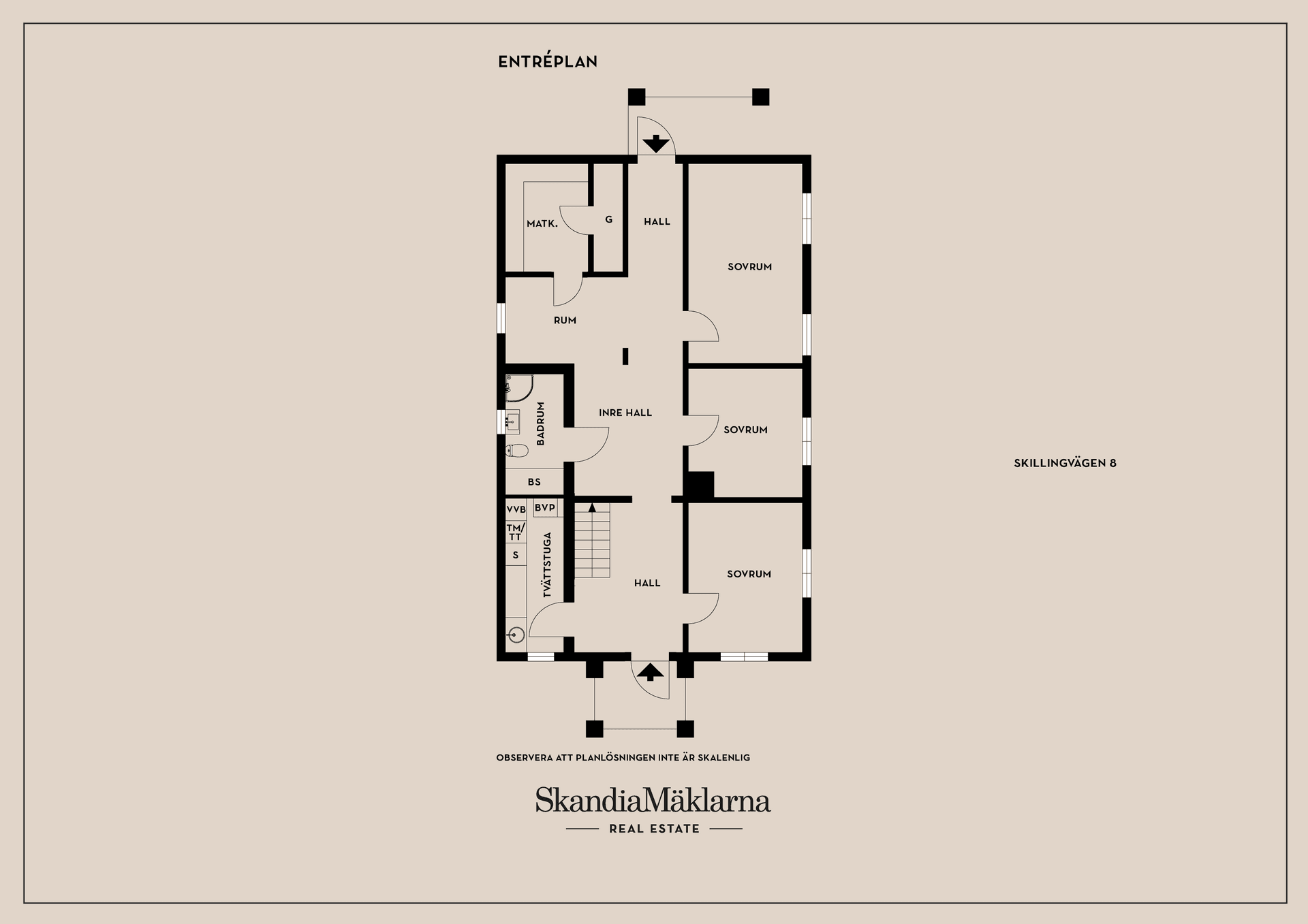 Villa, Skillingvägen 8, Skälby, Järfälla