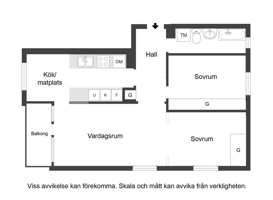 Bostadsrätt, Storgatan 11A, Centralt, Katrineholm