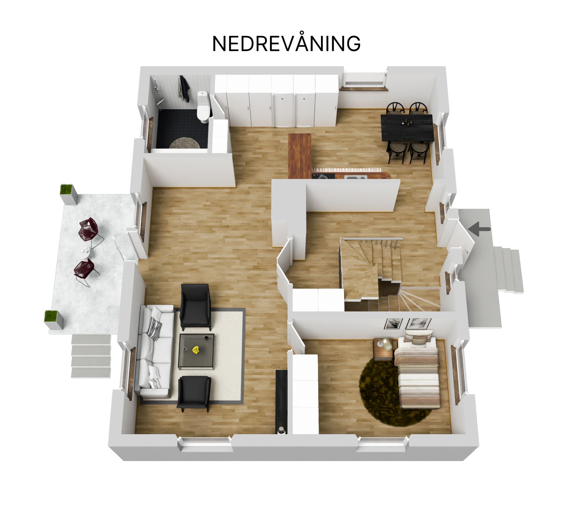 Villa, Centrumvägen 50, Centrum, Kalix