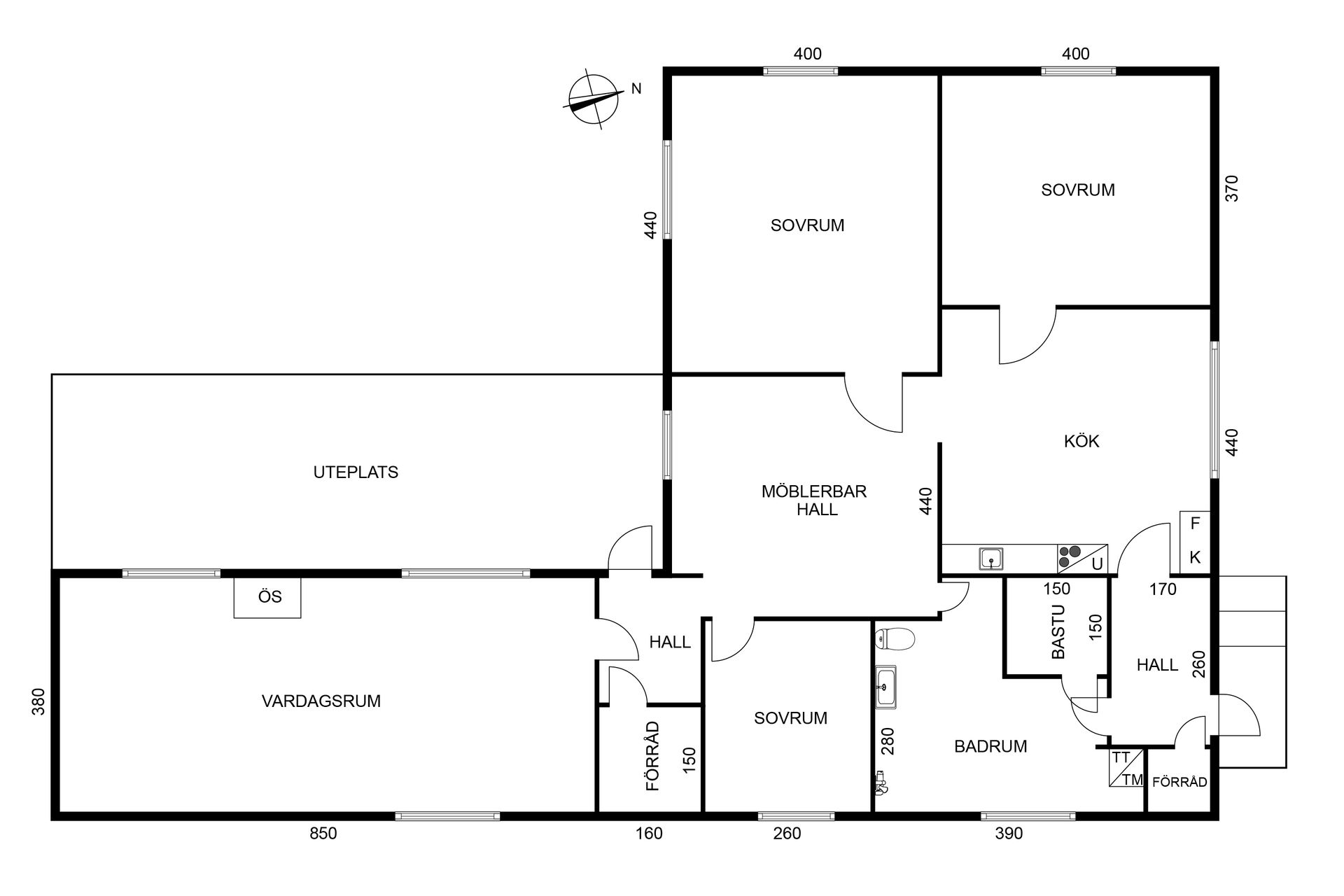 Villa, Long Skyttagården 3, Long, Vara