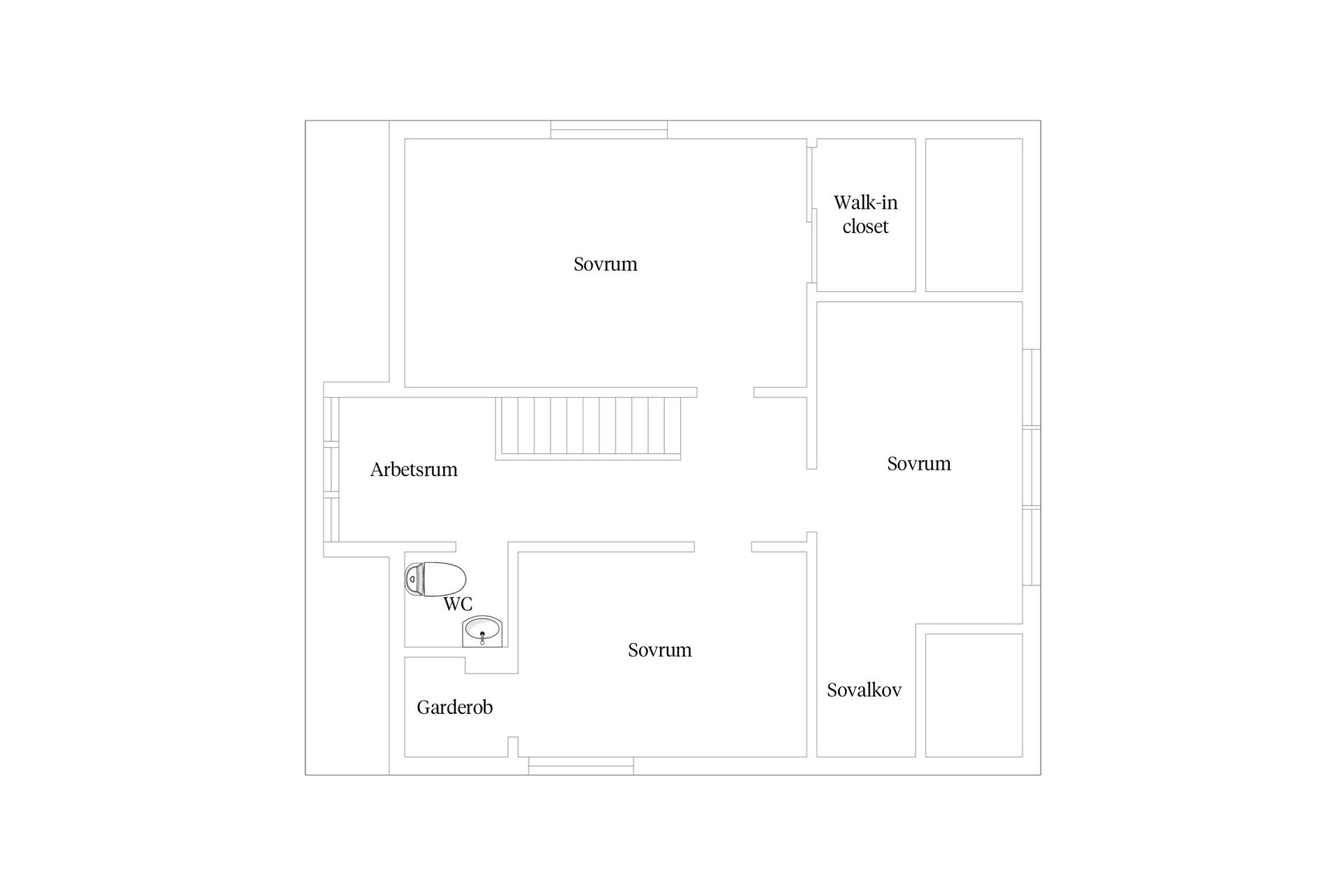 Villa, Radhus, Kring-Alles väg 25, Lerum - Hallsås, Lerum