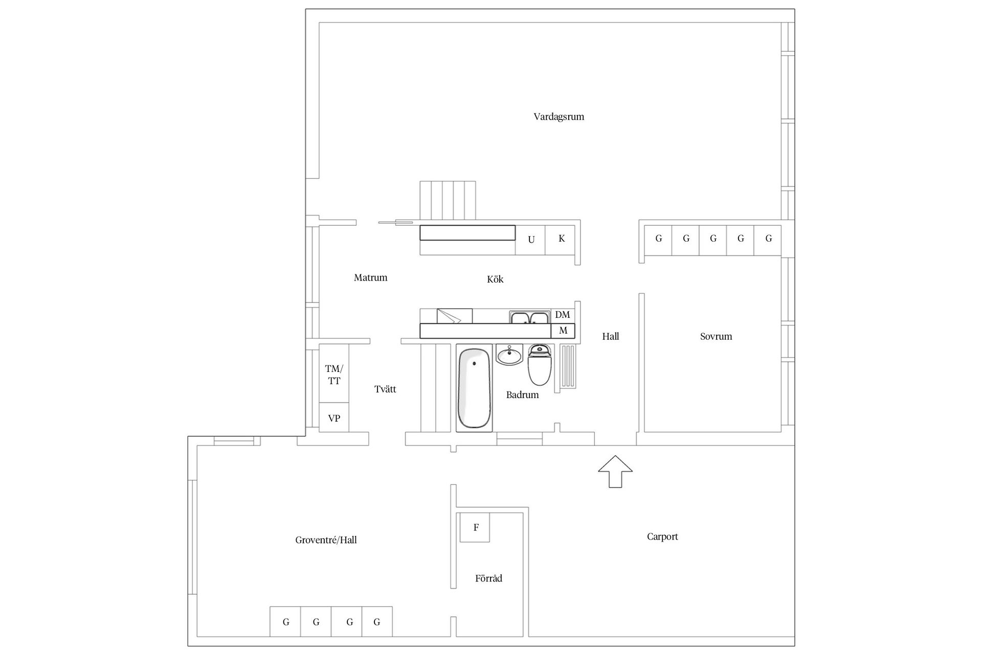 Villa, Radhus, Kring-Alles väg 25, Lerum - Hallsås, Lerum