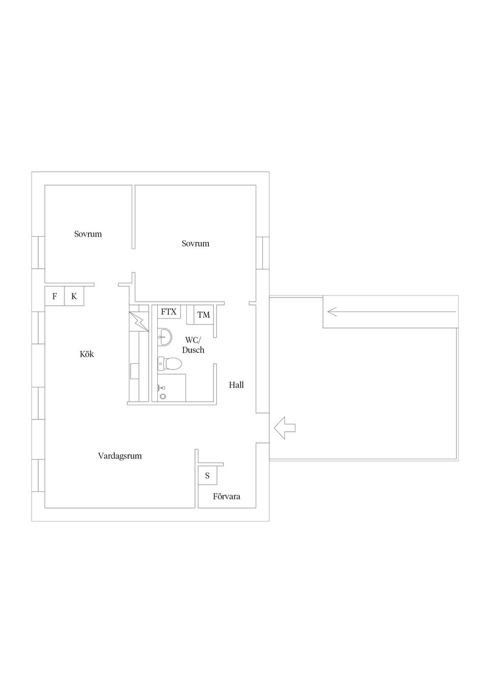 Bostadsrätt, Lisavägen 20, Lindsdal, Kalmar