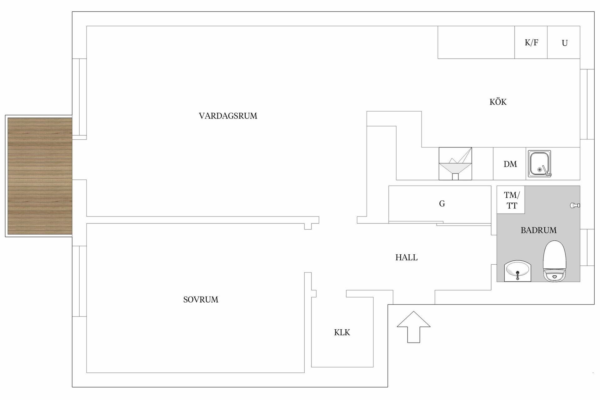 Bostadsrätt, Båstadsvägen 4, Björkhagen, Stockholm
