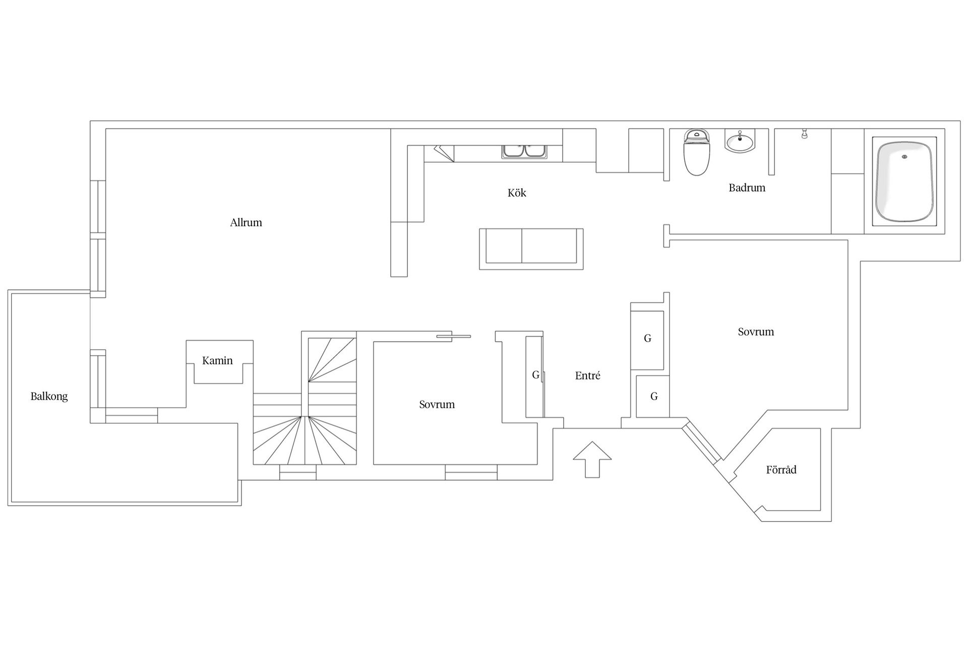 Bostadsrätt, Björnen Bel Air 5C, Åre Björnen, Åre