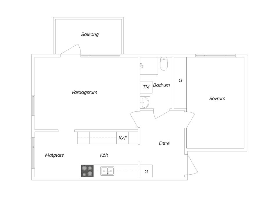 Bostadsrätt, Klorvägen 6A, Ale