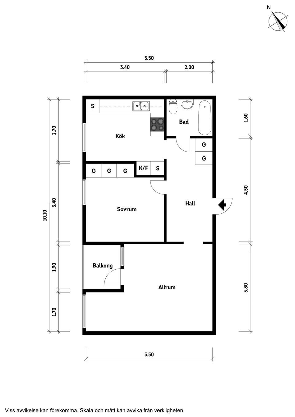 Bostadsrätt, Fasanvägen 5F, Perstorp