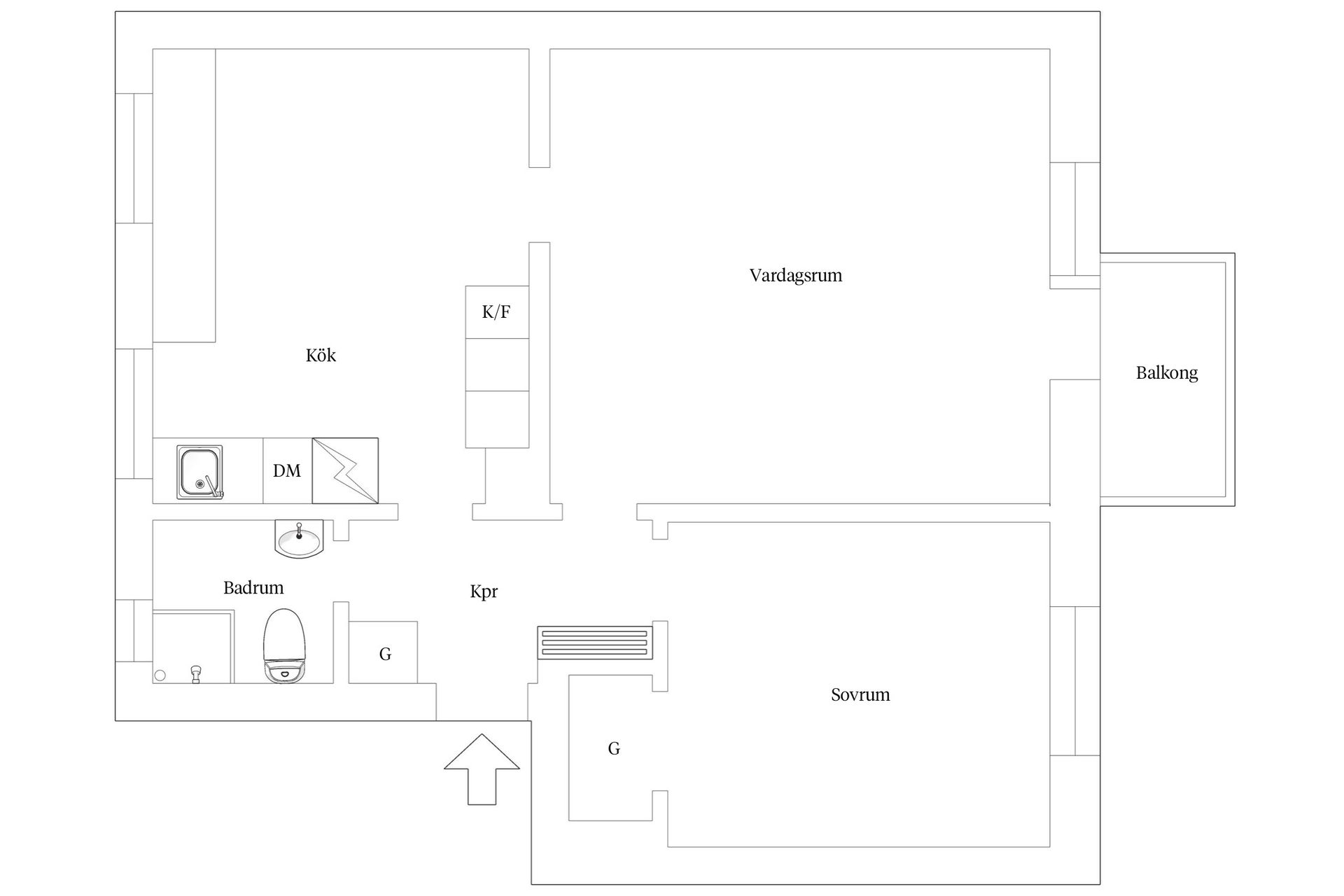 Bostadsrätt, Alingsåsvägen 16, Hammarbyhöjden, Stockholm