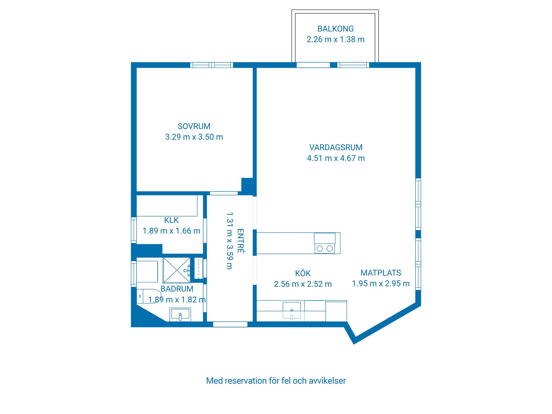 Bostadsrätt, Lugngatan 12, Björkelund, Motala