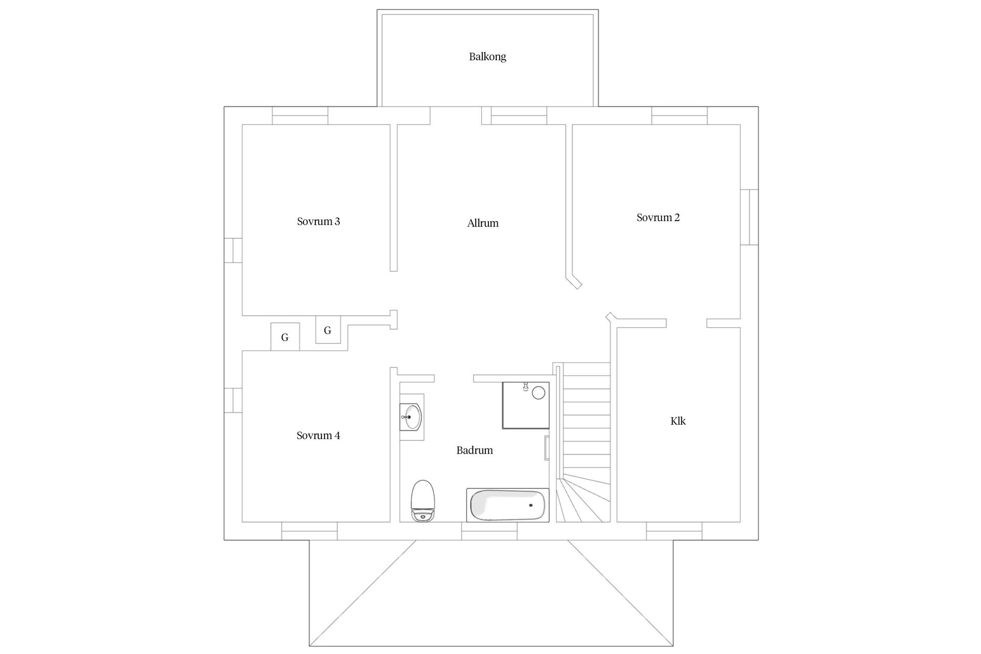 Villa, Bullsta 13, Västerås