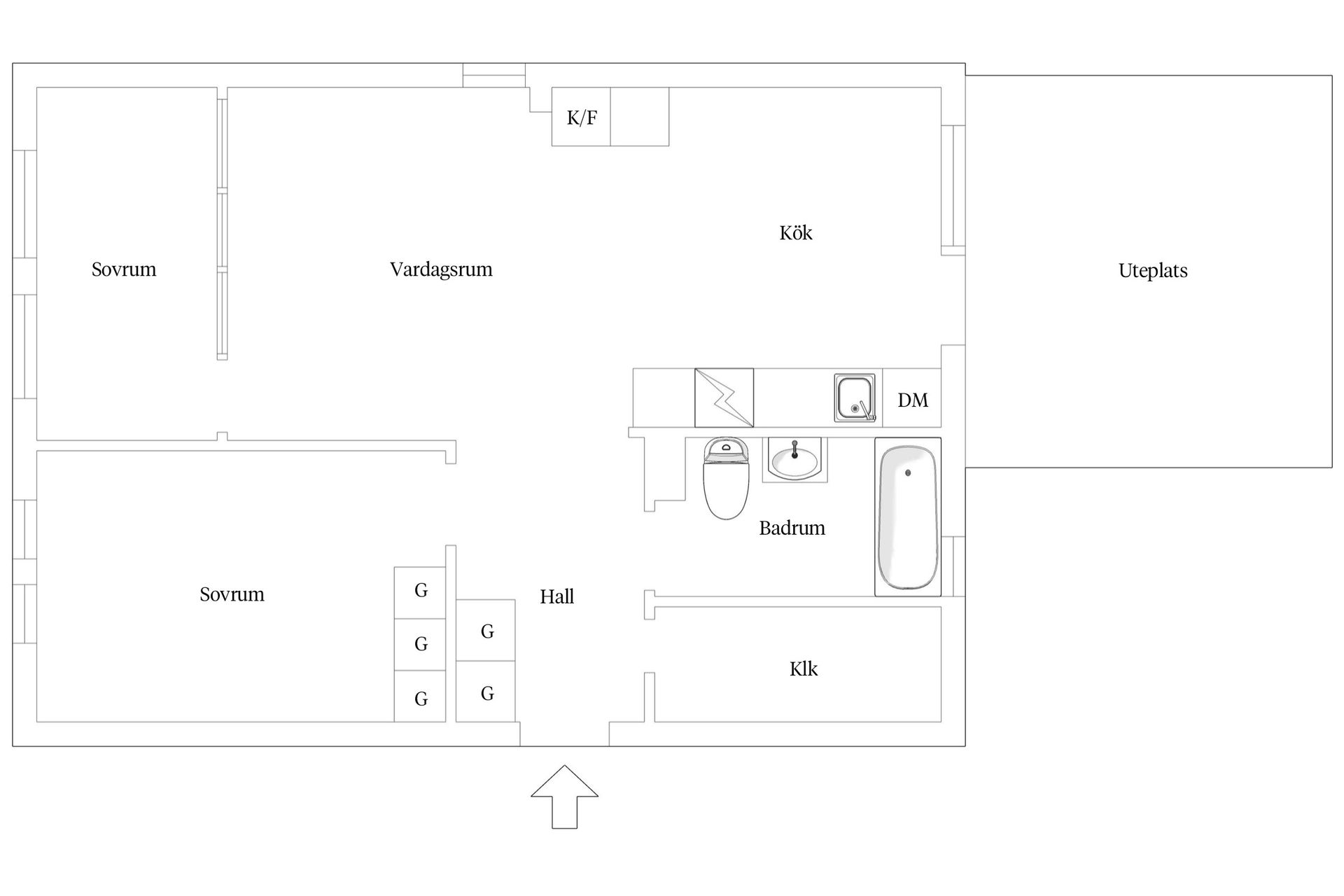 Bostadsrätt, Svartviksslingan 63, Bromma - Minneberg, Stockholm