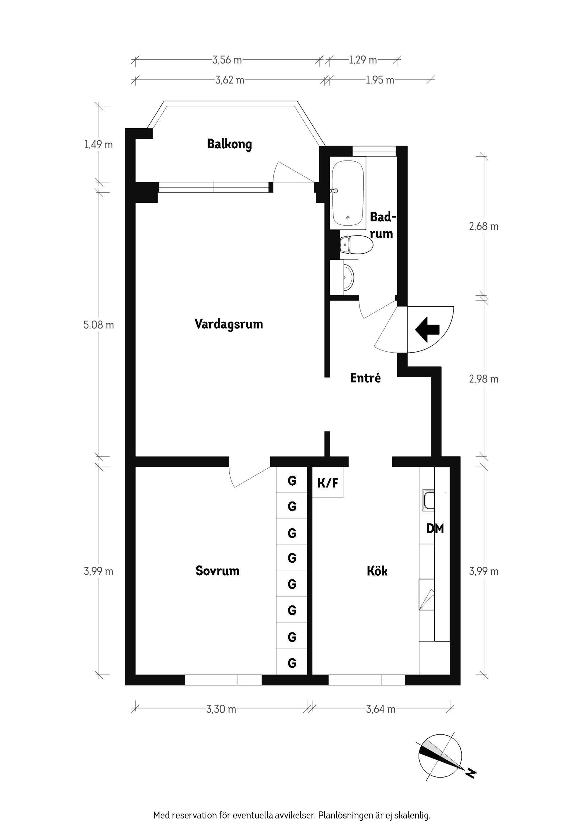 Bostadsrätt, Träringen 16, Björkekärr, Göteborg