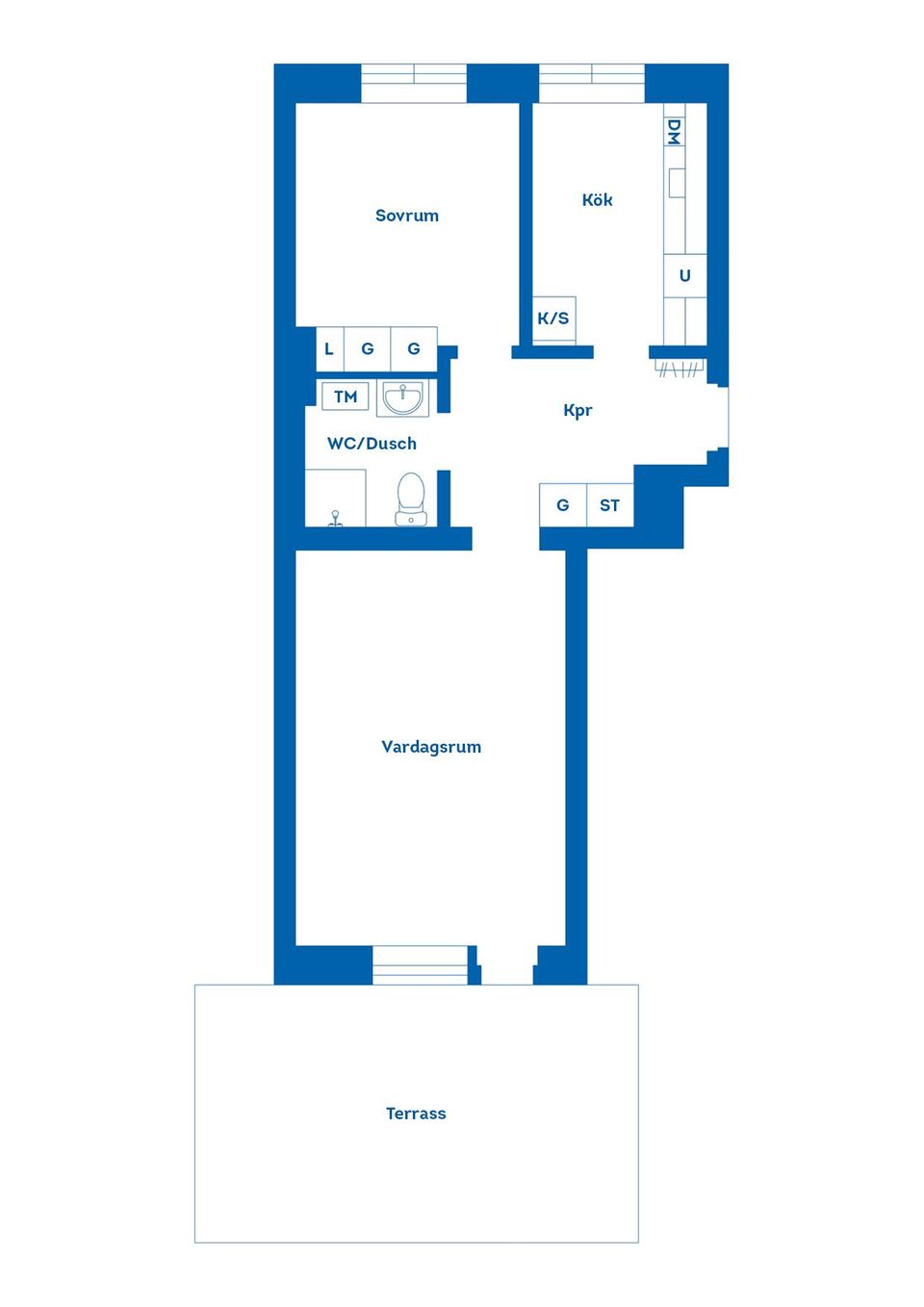 Bostadsrätt, Alamedan 19A, Trossö, Karlskrona