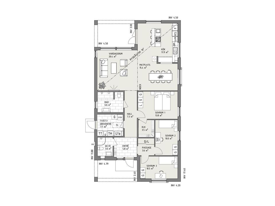 Tomt, Erikstorpsvägen 74, Erikstorp, Bollebygd