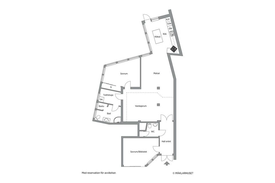 Bostadsrätt, Söderhamnen 16B, Centrala Vaxholm, Vaxholm