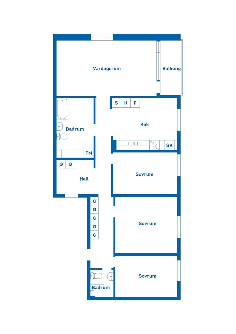 Bostadsrätt, Prästslättsvägen 22, Prästslätten, Karlshamn