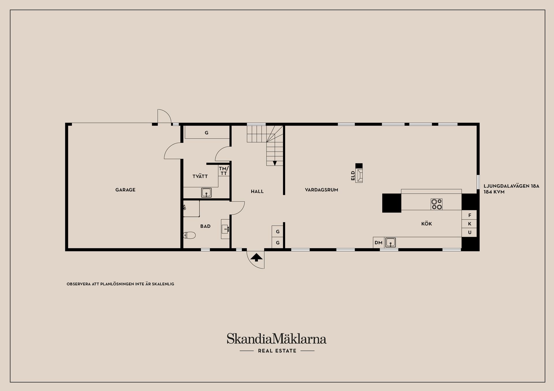 Villa, Ljungdalavägen 18A, Vellinge