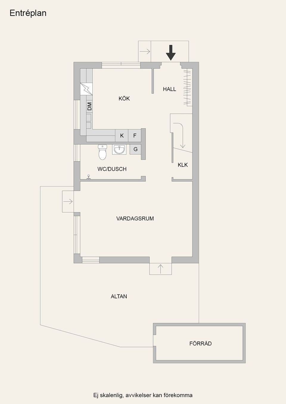 Bostadsrätt, Apoteksgatan 4, Centralt, Nynäshamn