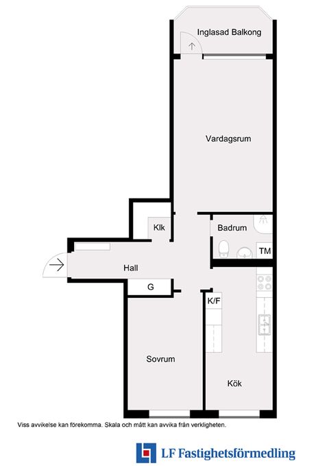 Bostadsrätt, Kronetorpsgatan 60A, Segevång, Malmö
