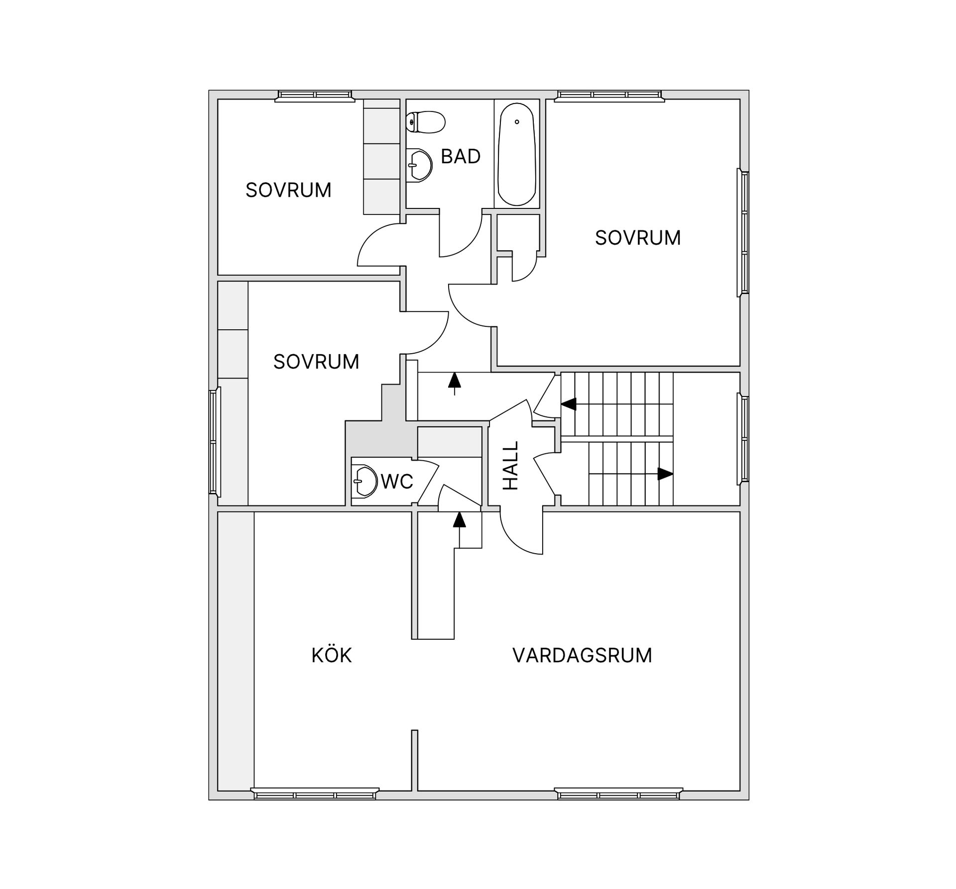 Villa, Andrégatan 1, Norrahammar, Jönköping