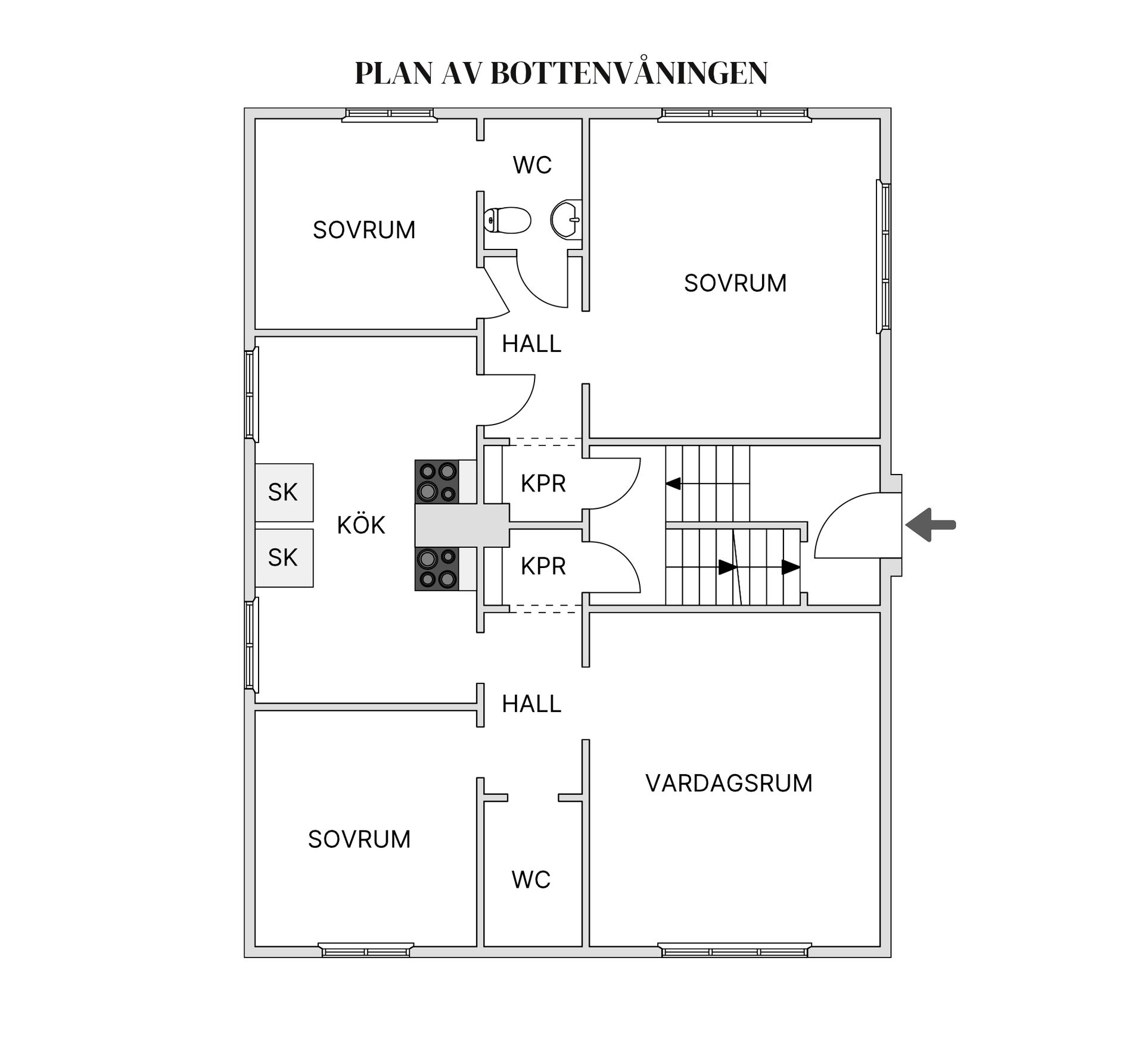 Villa, Andrégatan 1, Norrahammar, Jönköping