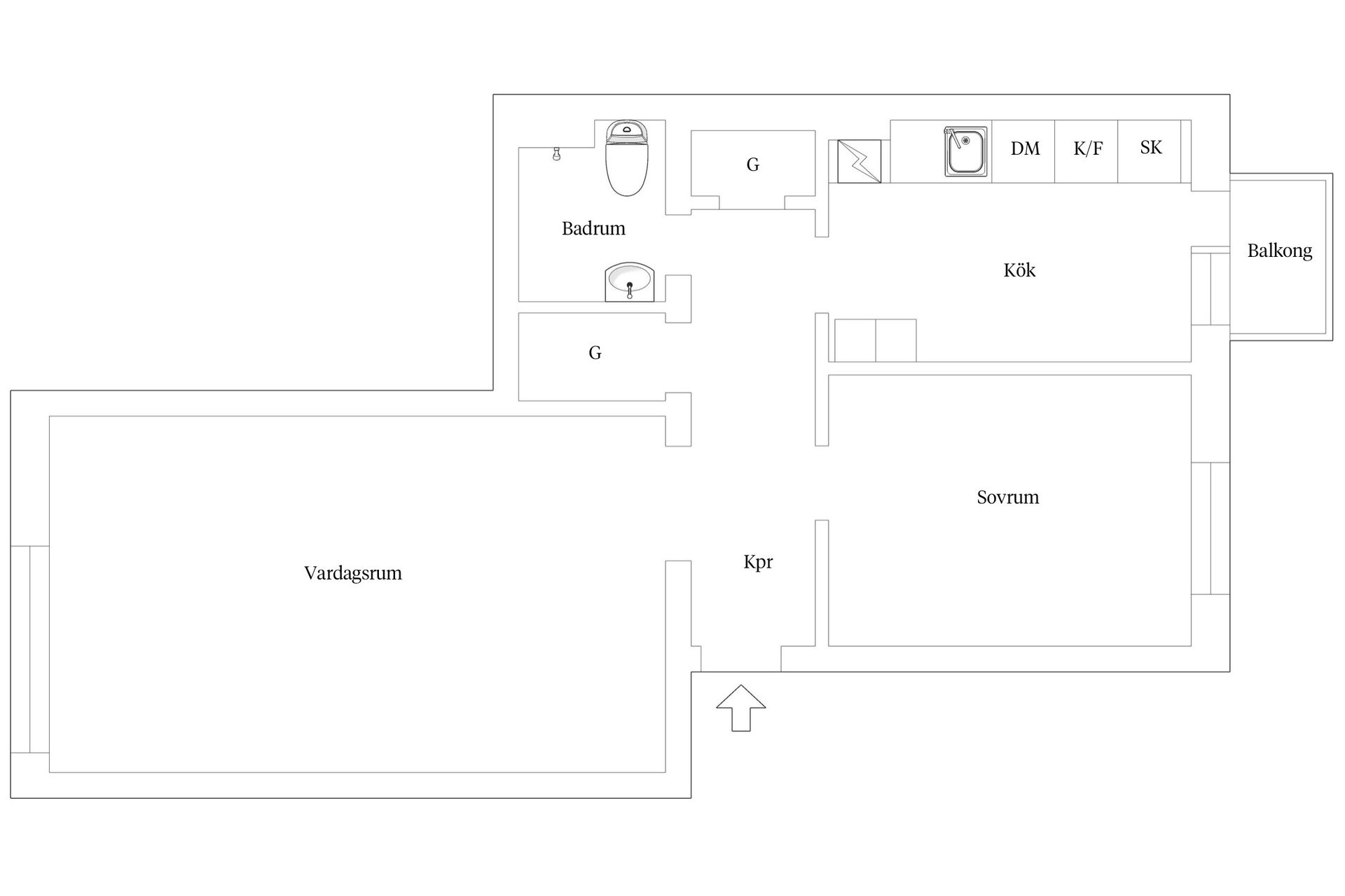 Bostadsrätt, Baskemöllegatan 3A, Östra Sorgenfri, Malmö