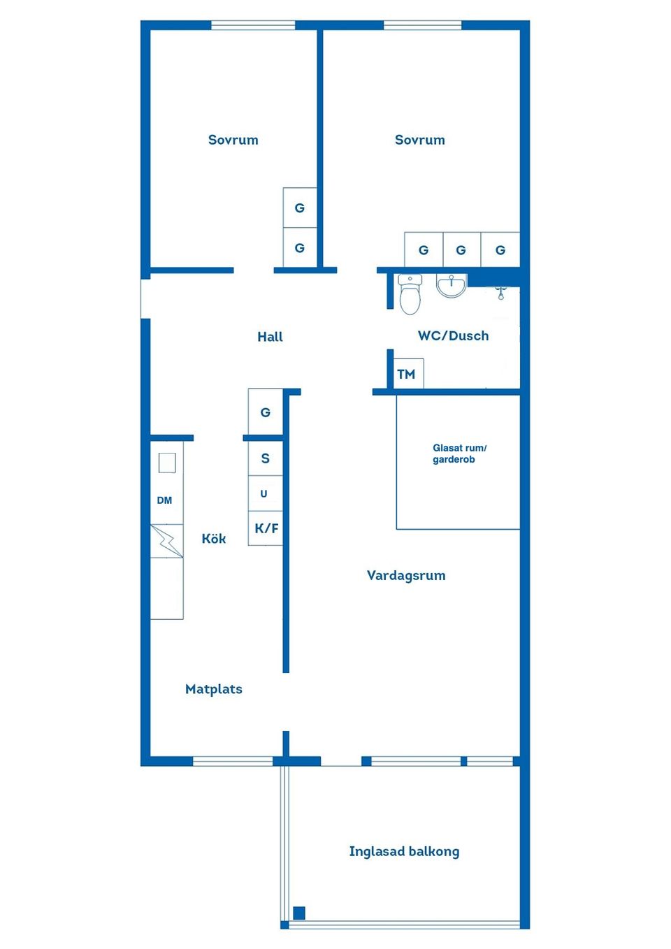 Bostadsrätt, Lärkgatan 3A, Ulricehamn