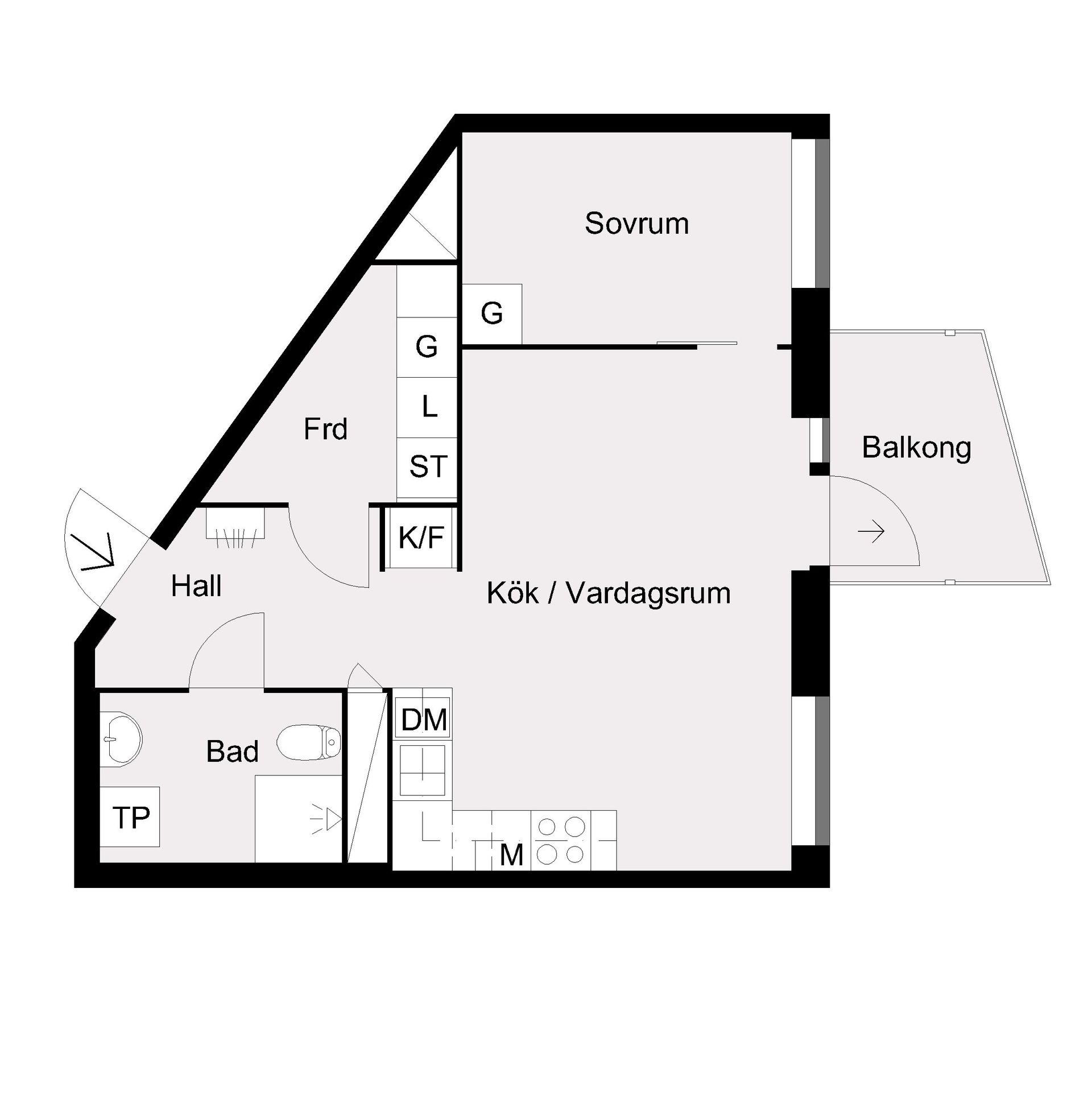 Bostadsrätt, Karlslundsvägen 18, Barkarbystaden, Järfälla