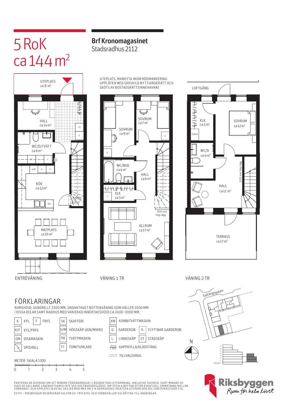 Radhus, Kronomagasinsgatan 45 C, Inre hamnen, Norrköping