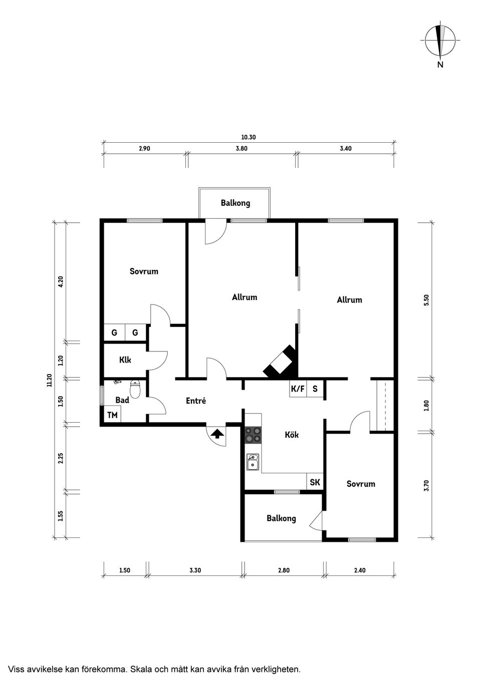 Bostadsrätt, Köpmangatan 7A, Perstorp