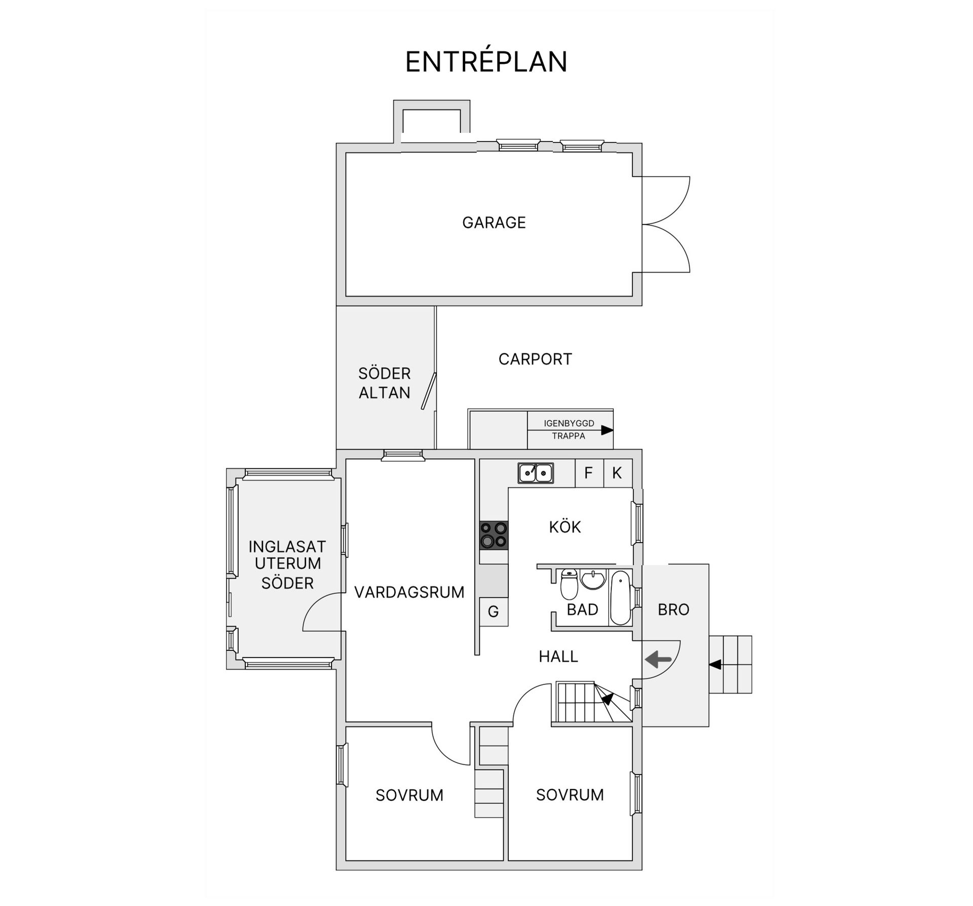 Villa, Dungatan 28, Skelleftehamn, Skellefteå