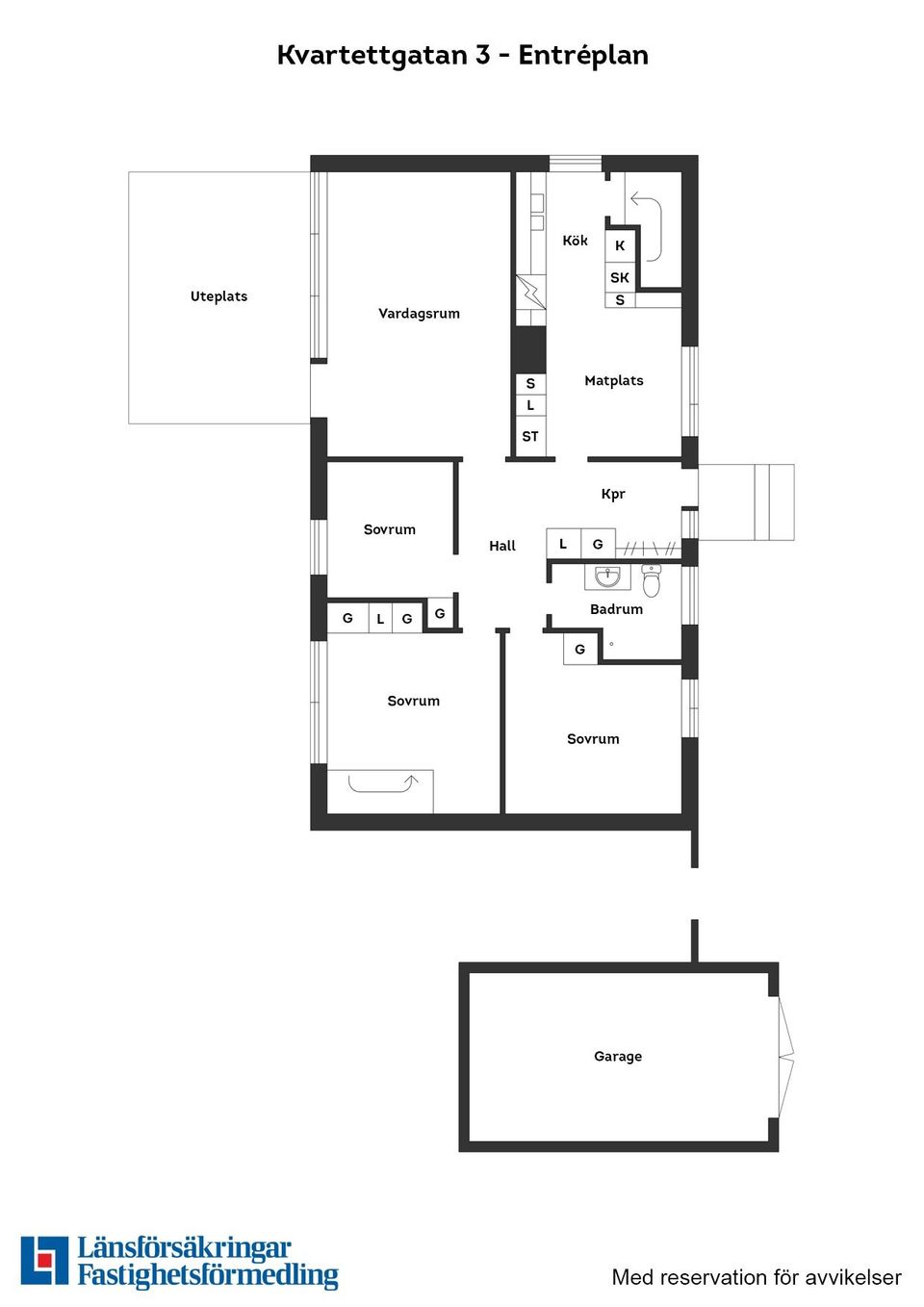 Villa, Kvartettgatan 3, Musikkvarteren, Laholm