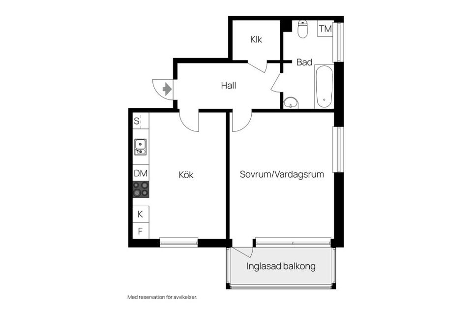 Bostadsrätt, Norrgården 8, Norrgården, Vallentuna