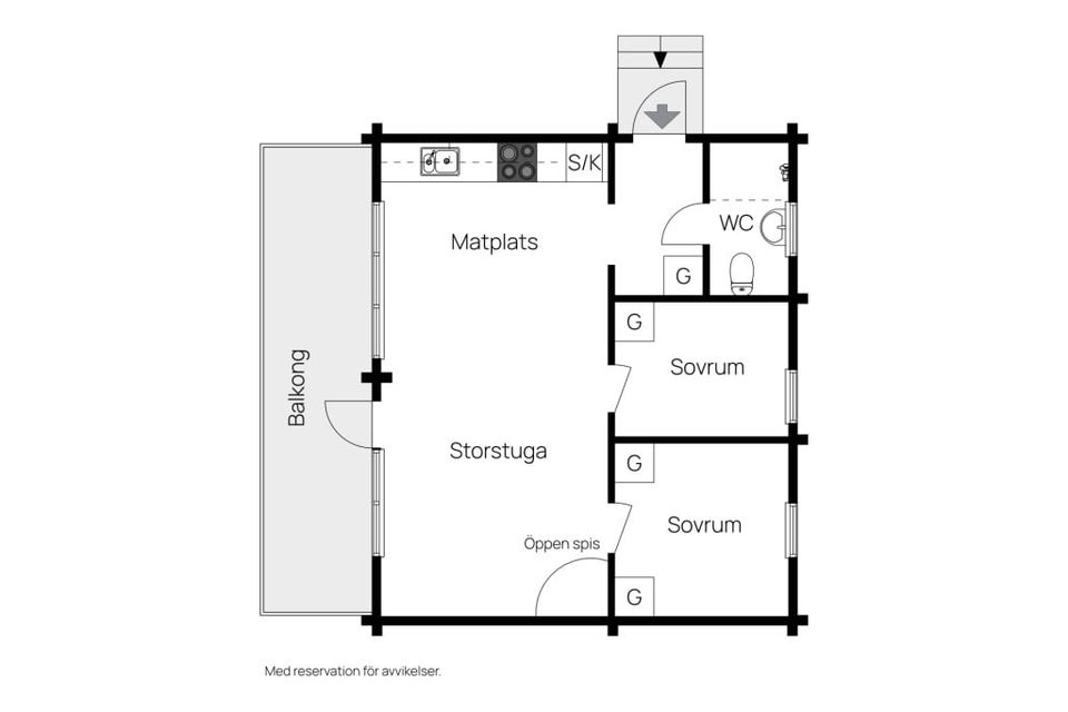 Fritidshus, Alvägen 11, Storhogna, Berg
