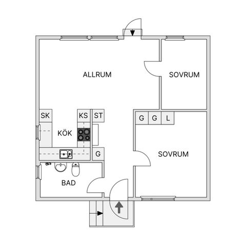 Villa, Markitta 16, Markitta, Gällivare