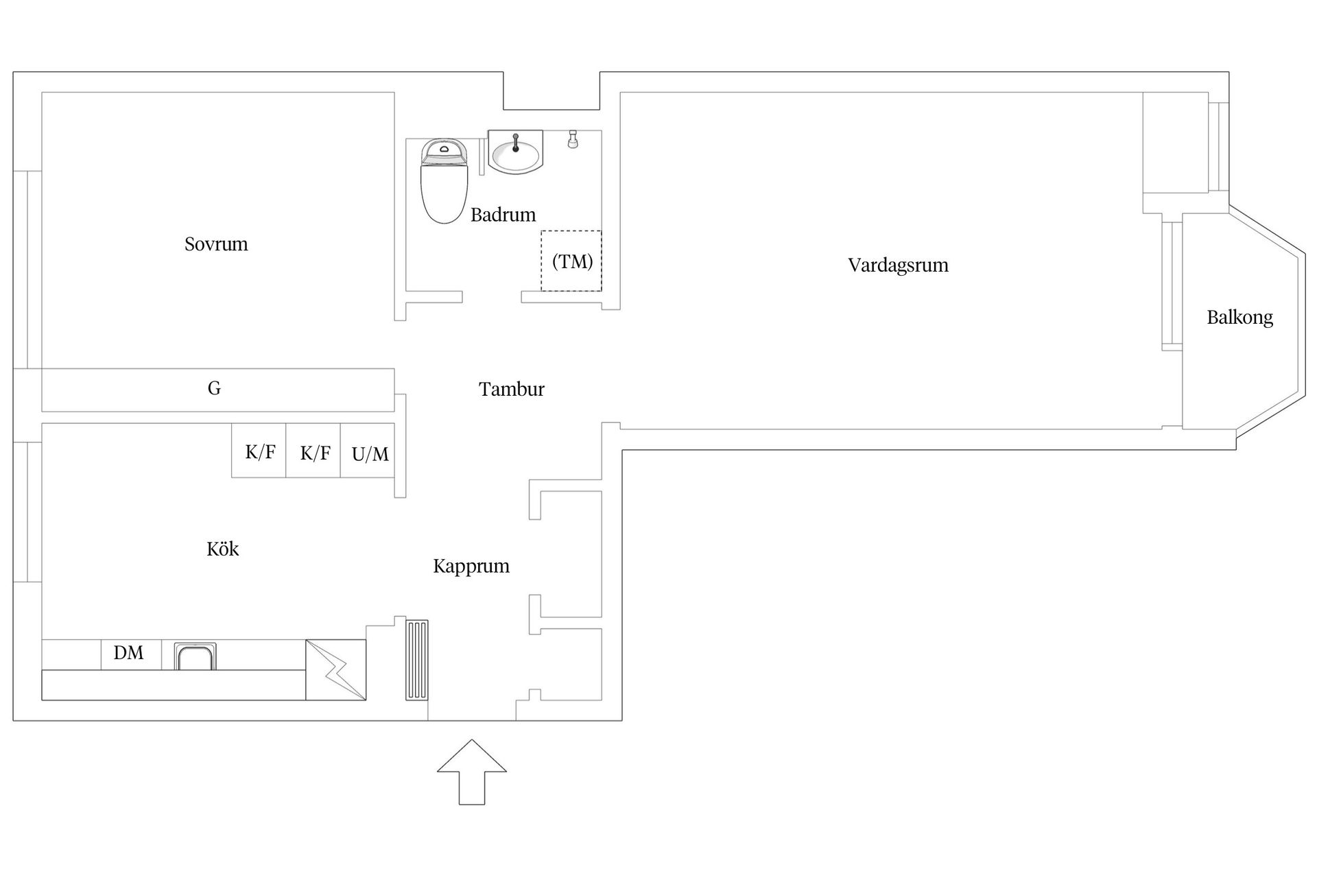 Bostadsrätt, Kronborgsvägen 17B, Kronborg, Malmö