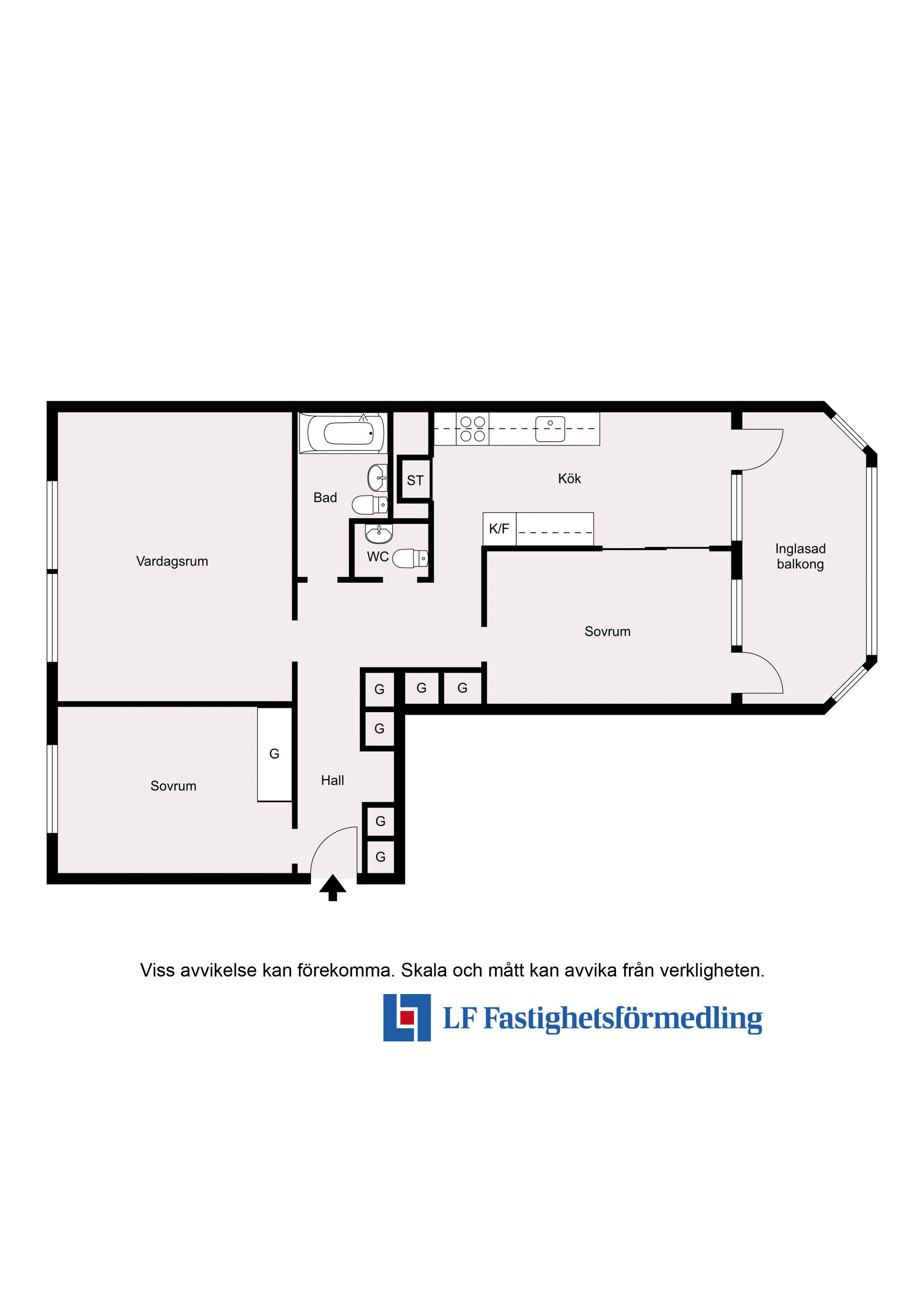 Bostadsrätt, Von lingens väg 70, Rosengård, Malmö