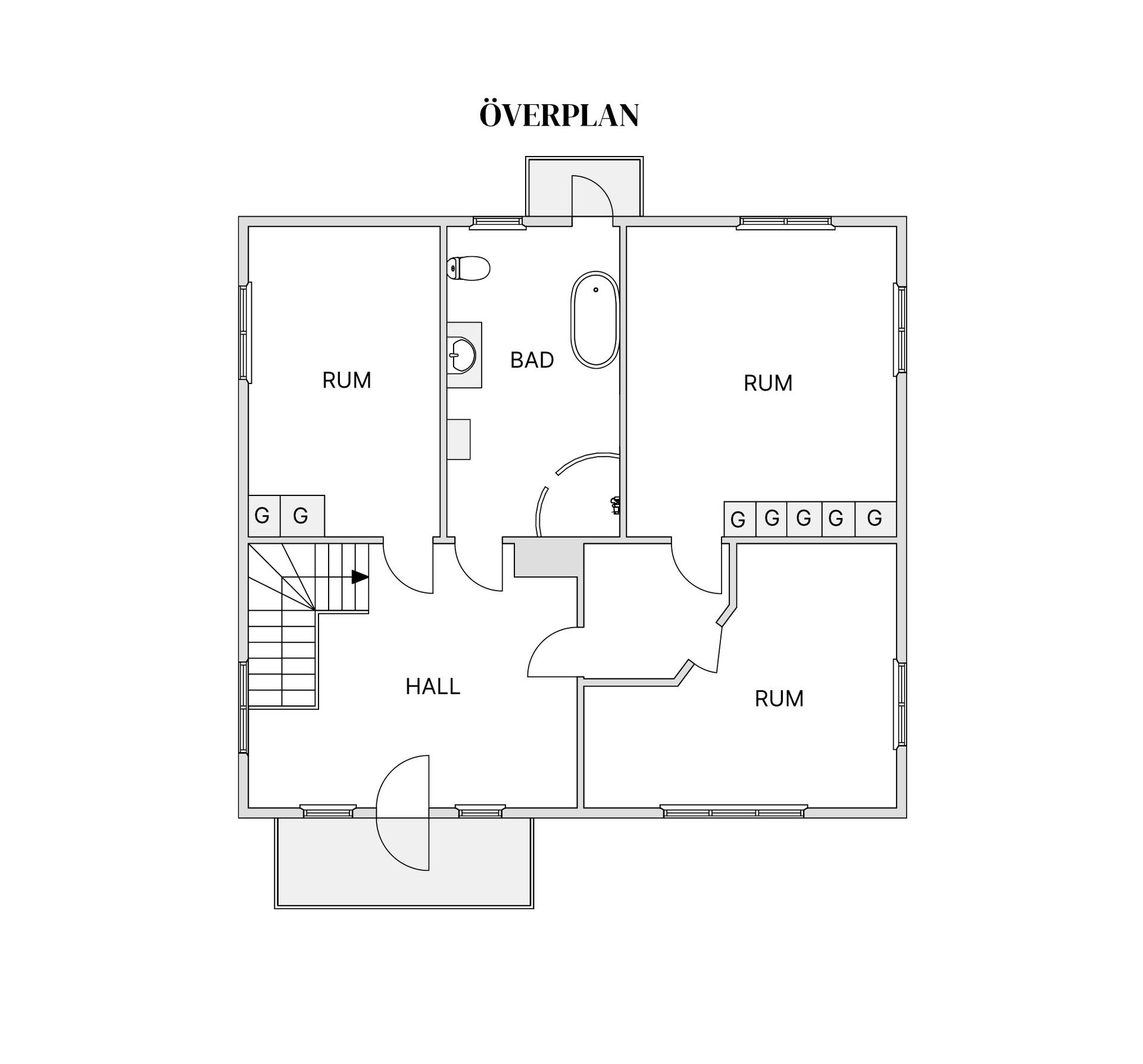 Villa, Kyrkvägen 17, Gnosjö