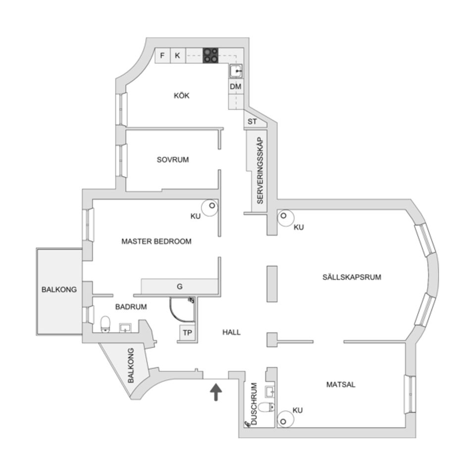 Bostadsrätt, Adress dold tillsvidare, Vasastan Birkastan, Stockholm