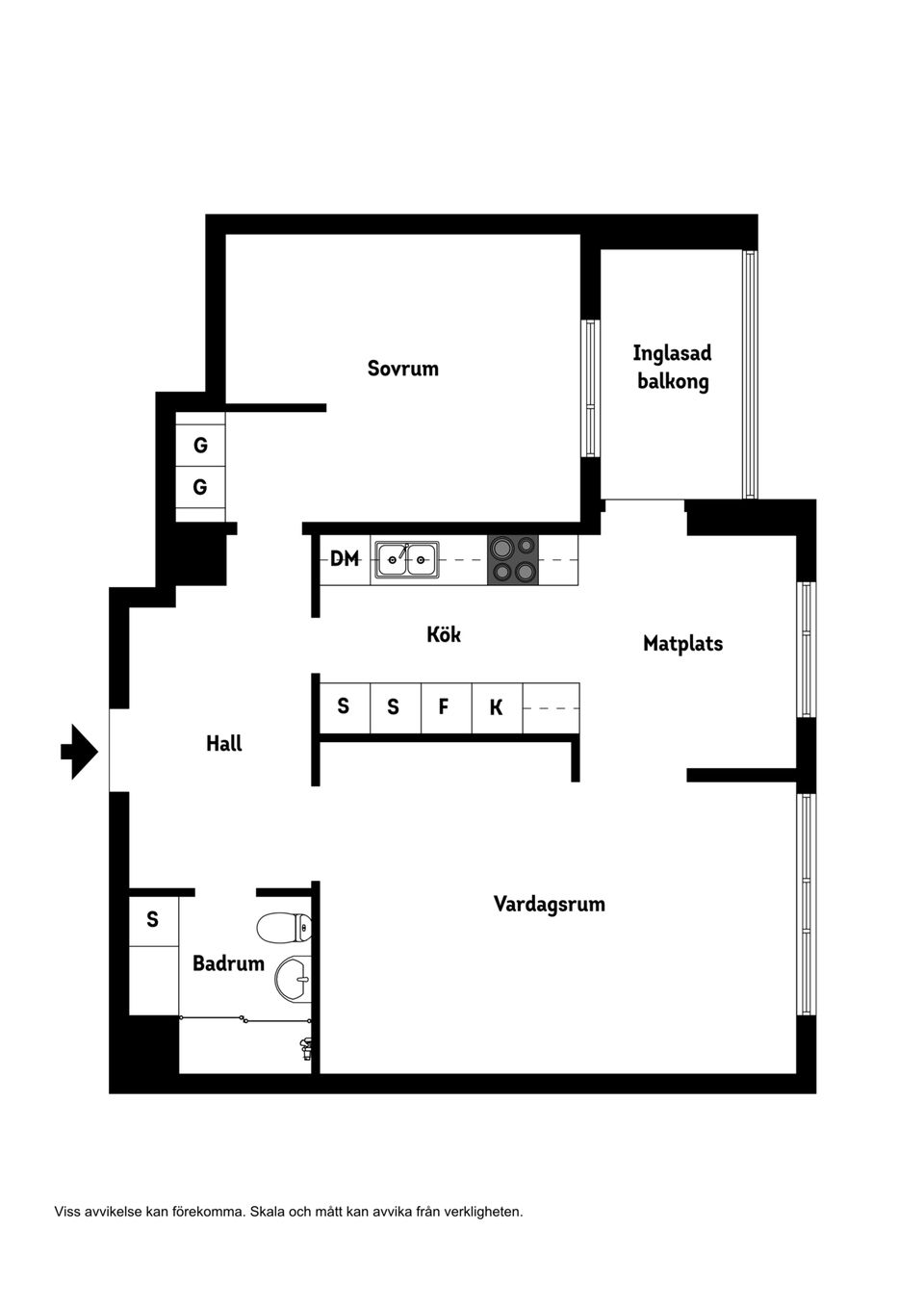 Bostadsrätt, Engelbrektsgatan 13A, Centralt, Örebro