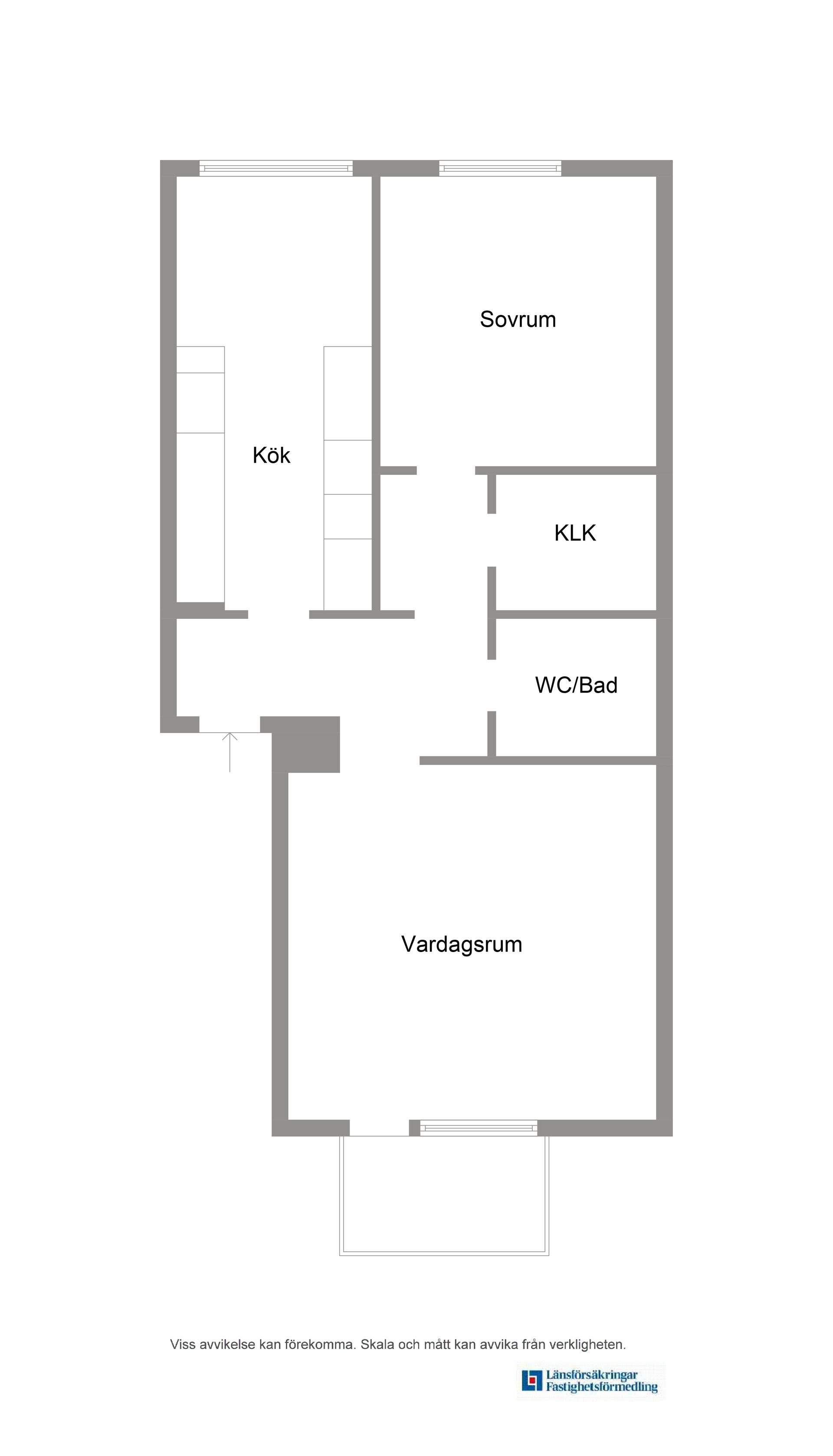 Bostadsrätt, Sveavägen 20C, Centrum, Köping